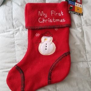 MY FIRST CHRISTMAS STOCKING